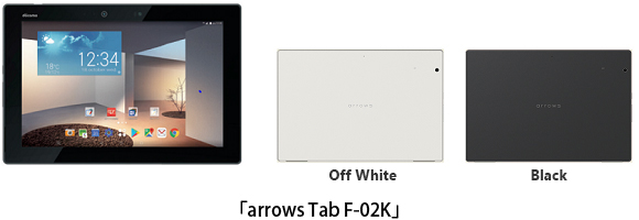 arrows Tab F-02K